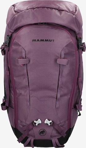 MAMMUT Sports Backpack 'Trea Spine' in Purple: front