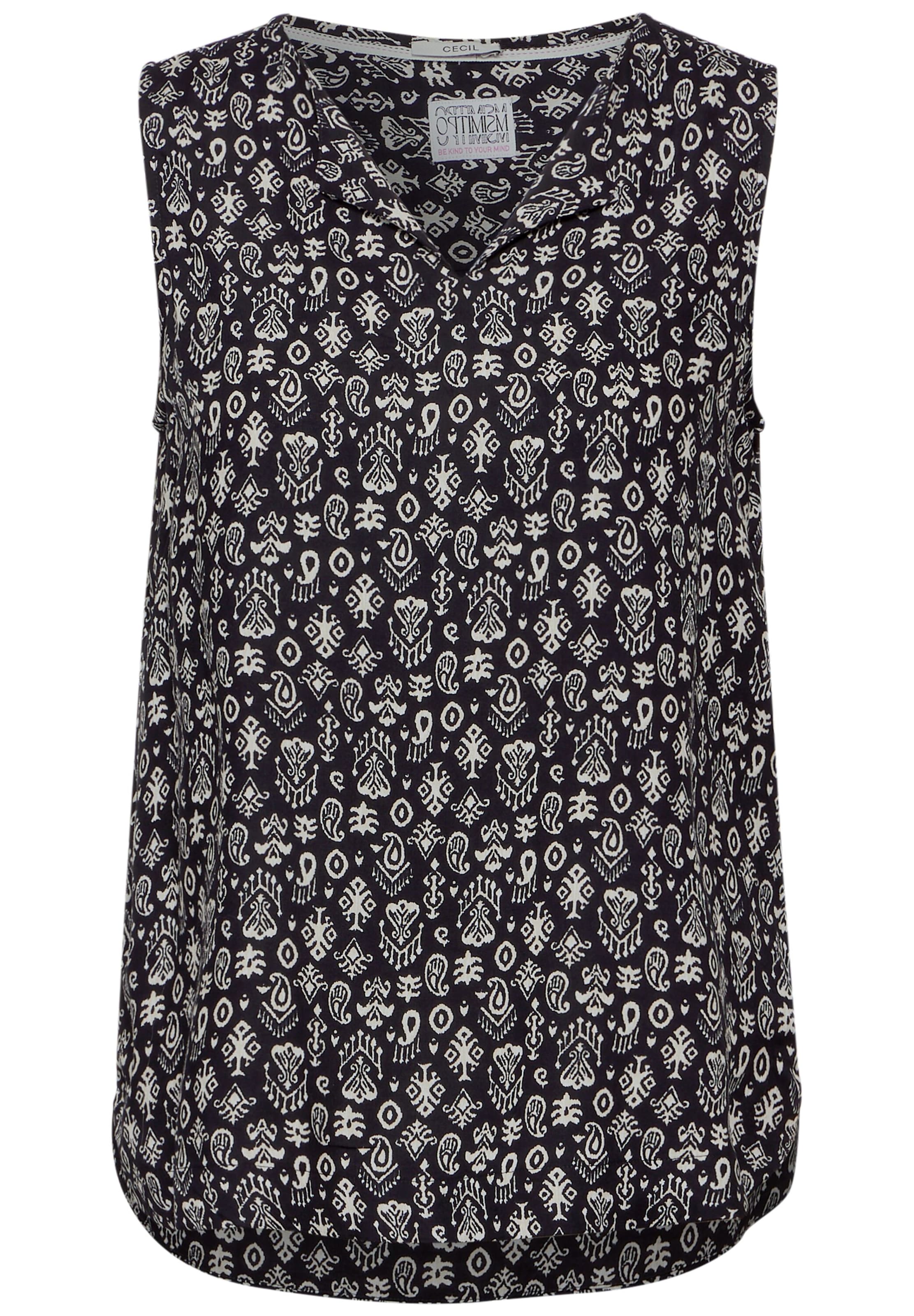 CECIL Blouse in Black: front