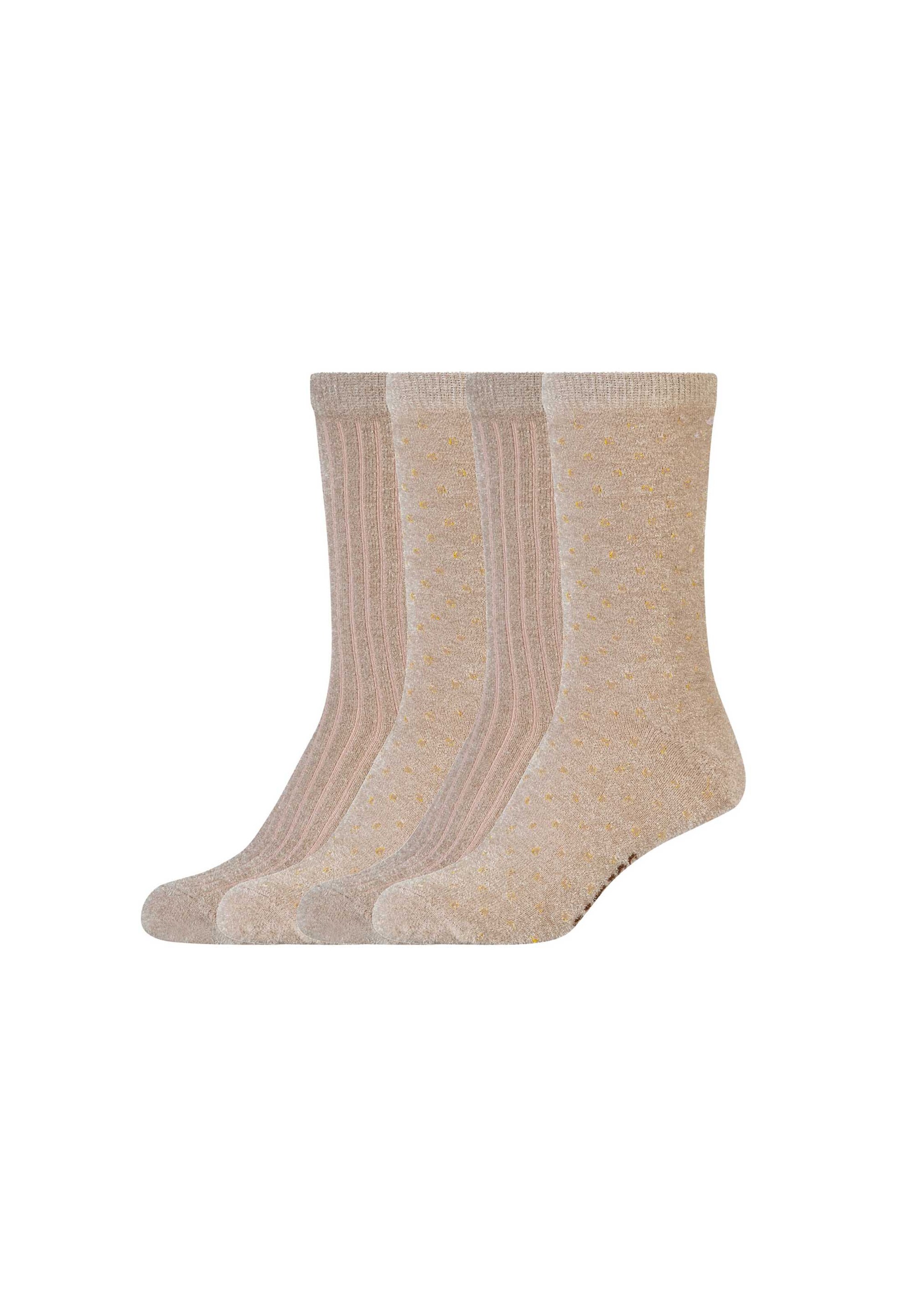 camano Socken in Beige: Vorderseite