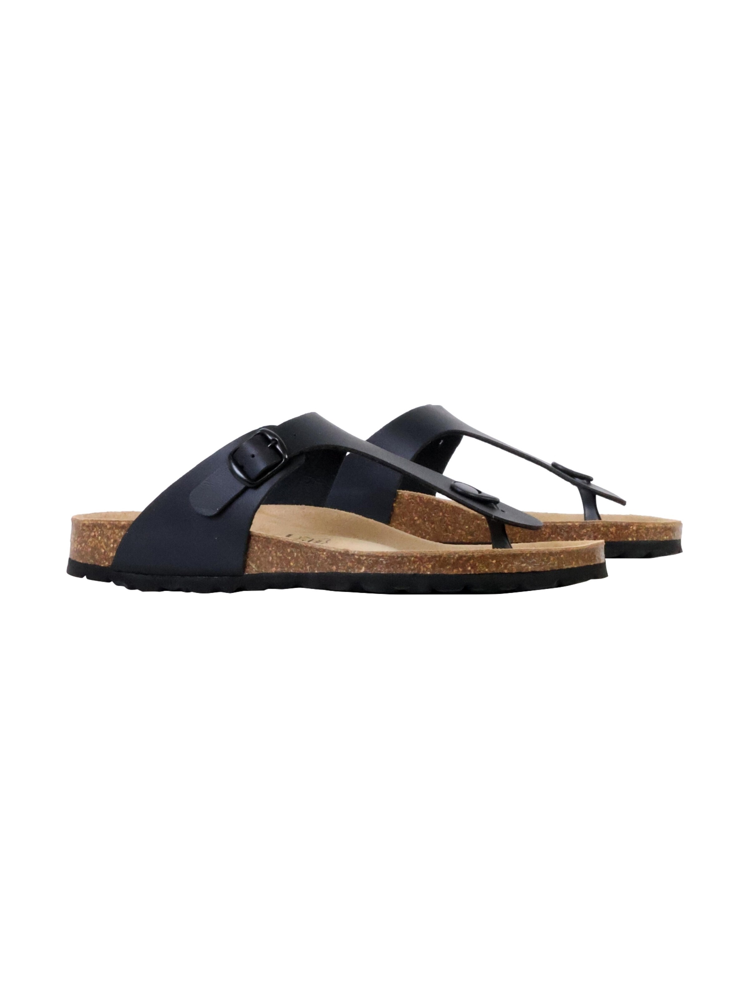 Zoccoletto 'Leder-Pantoletten „Joy“' di The Divine Factory in nero