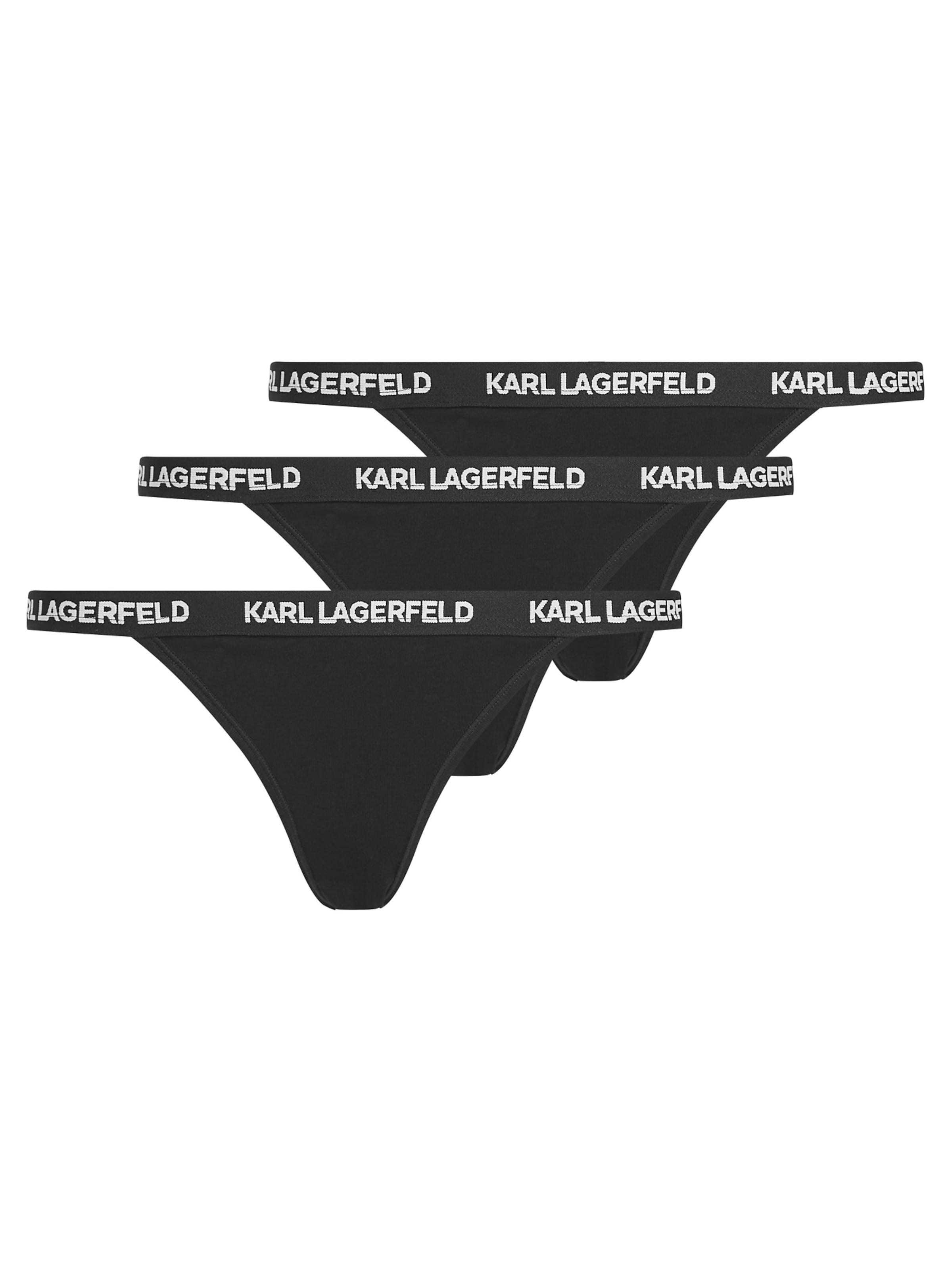 Karl Lagerfeld Трусы-слипы в Черный: спереди