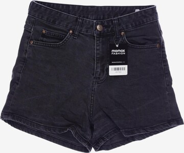 Dr. Denim Shorts in XS in Black: front