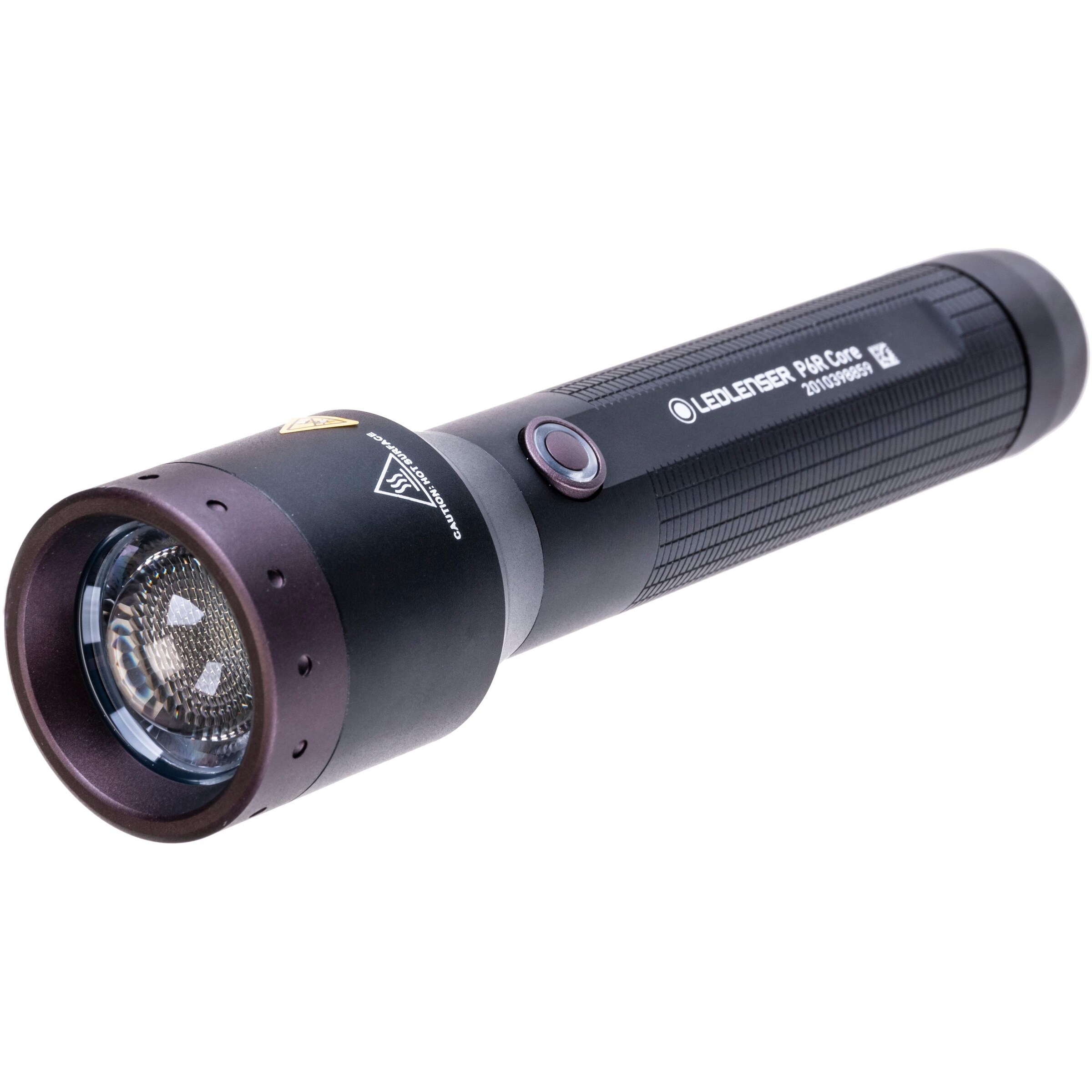 Led Lenser Taschenlampe 'P6R Core' in Schwarz: Vorderseite
