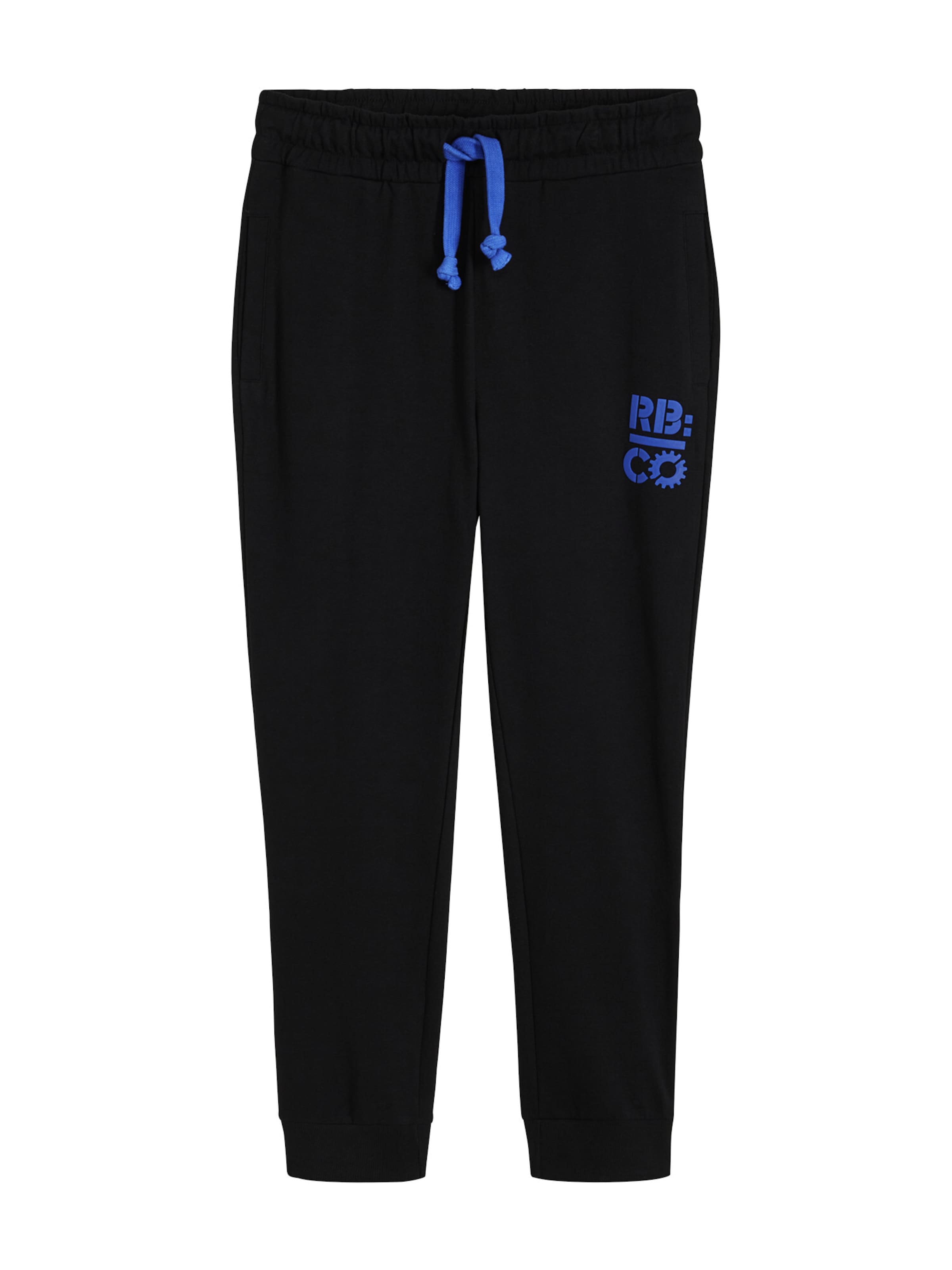 bonprix Tapered Hose in Schwarz: Vorderseite
