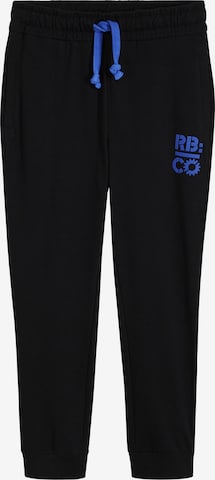 Effilé Pantalon bonprix en noir : devant