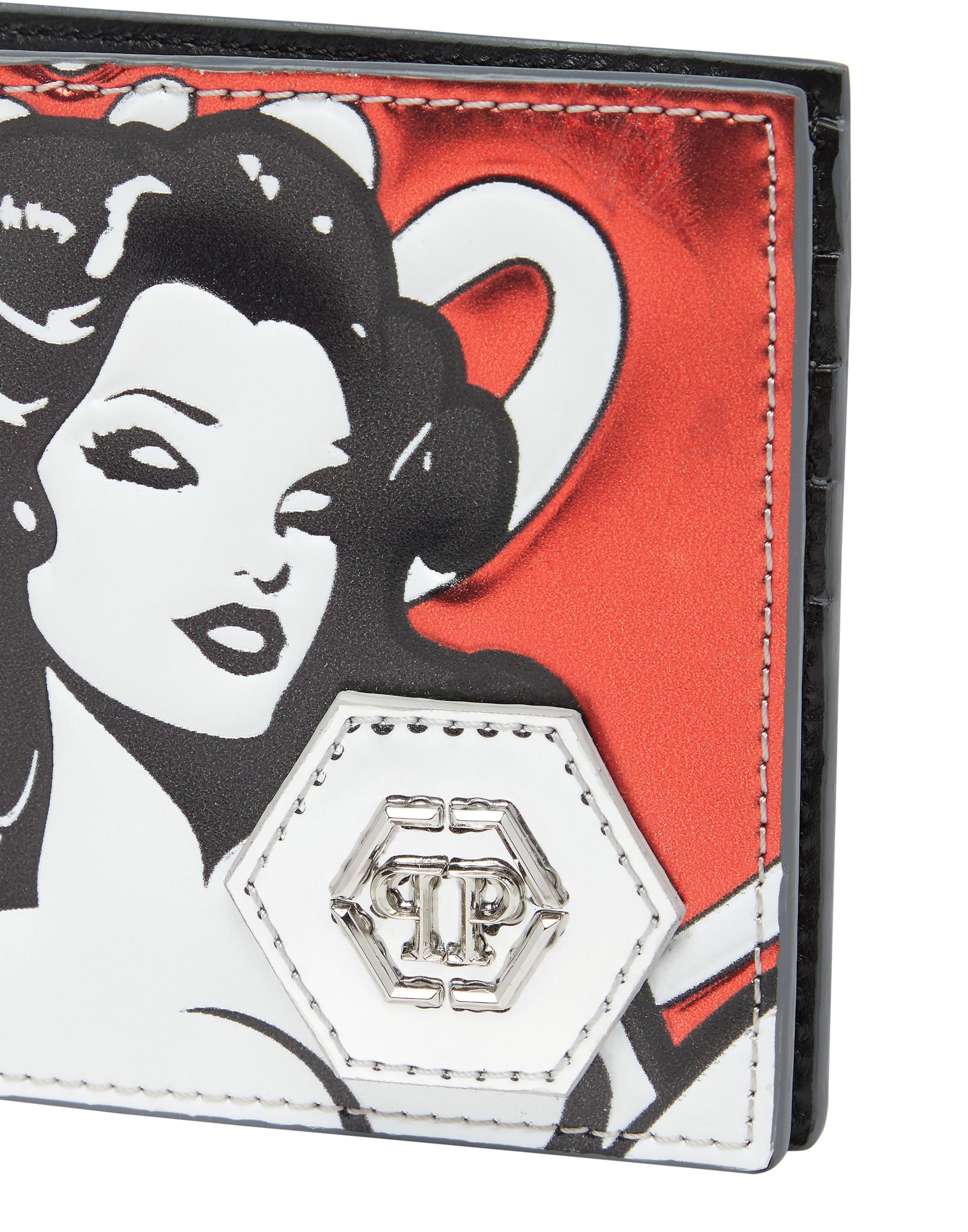 Philipp Plein - Carteiras em vermelho