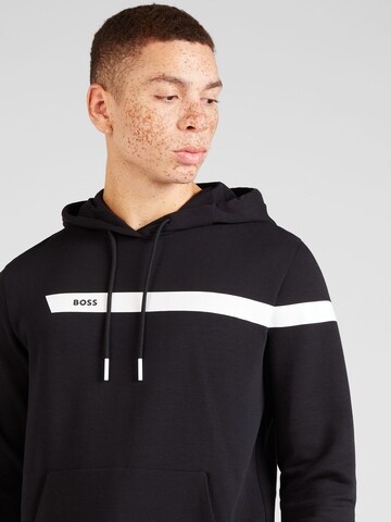 BOSS Sweatshirt 'Soody' in Zwart