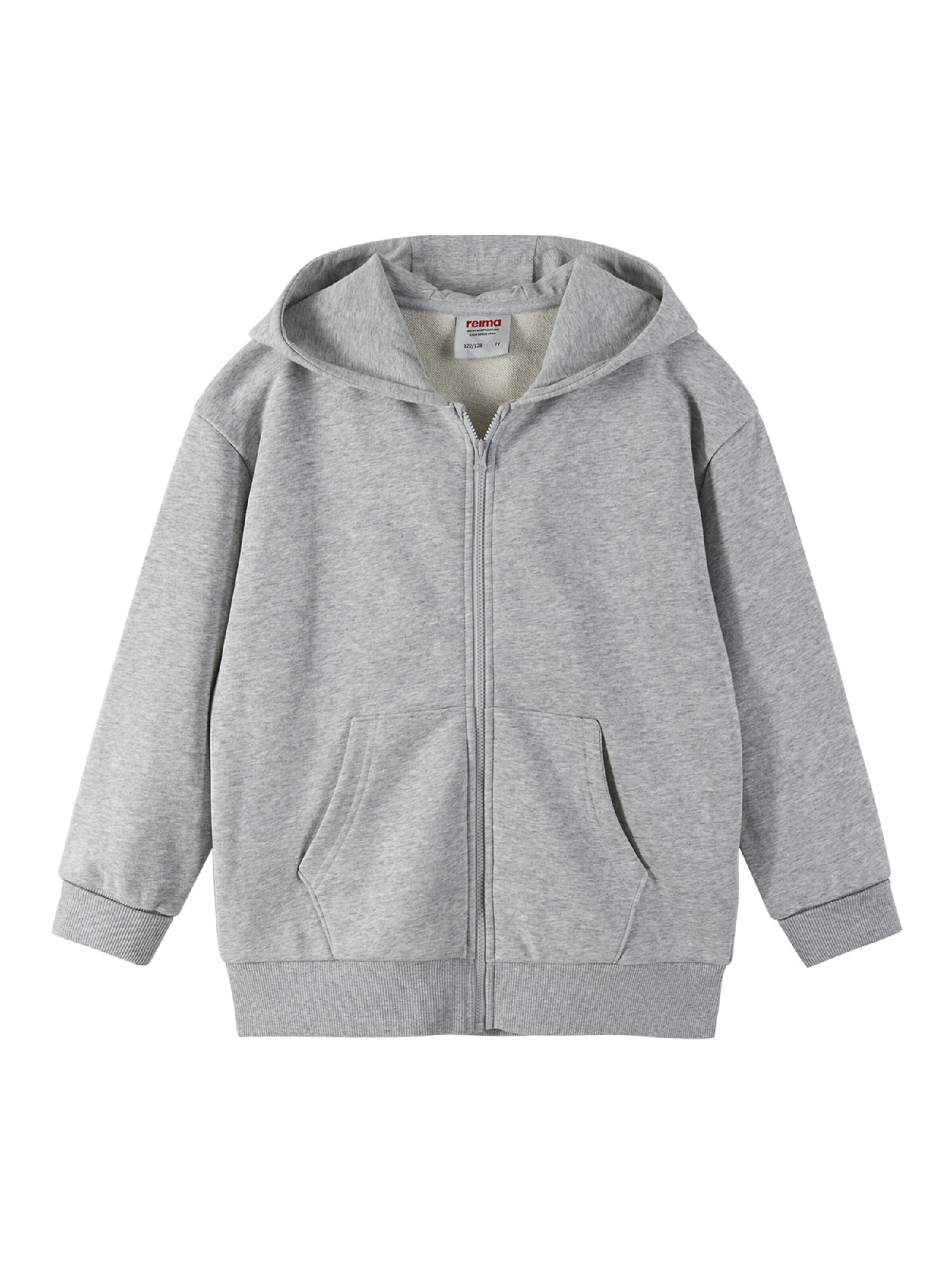 Veste de survêtement ' Huppuri ' Reima en gris : devant