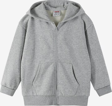 Veste de survêtement ' Huppuri ' Reima en gris : devant