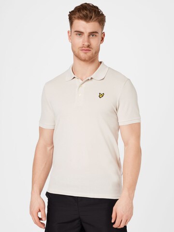 Lyle & Scott Футболка в Бежевый: спереди