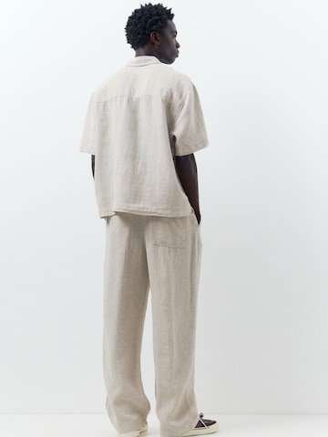 Pull&Bear Baggy Nadrág - bézs