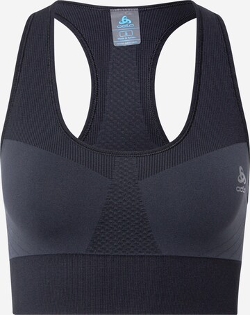 ODLO Bustier Sport-BH in Schwarz: predná strana