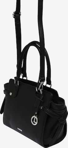L.CREDI Handbag 'Iliana' in Black: front