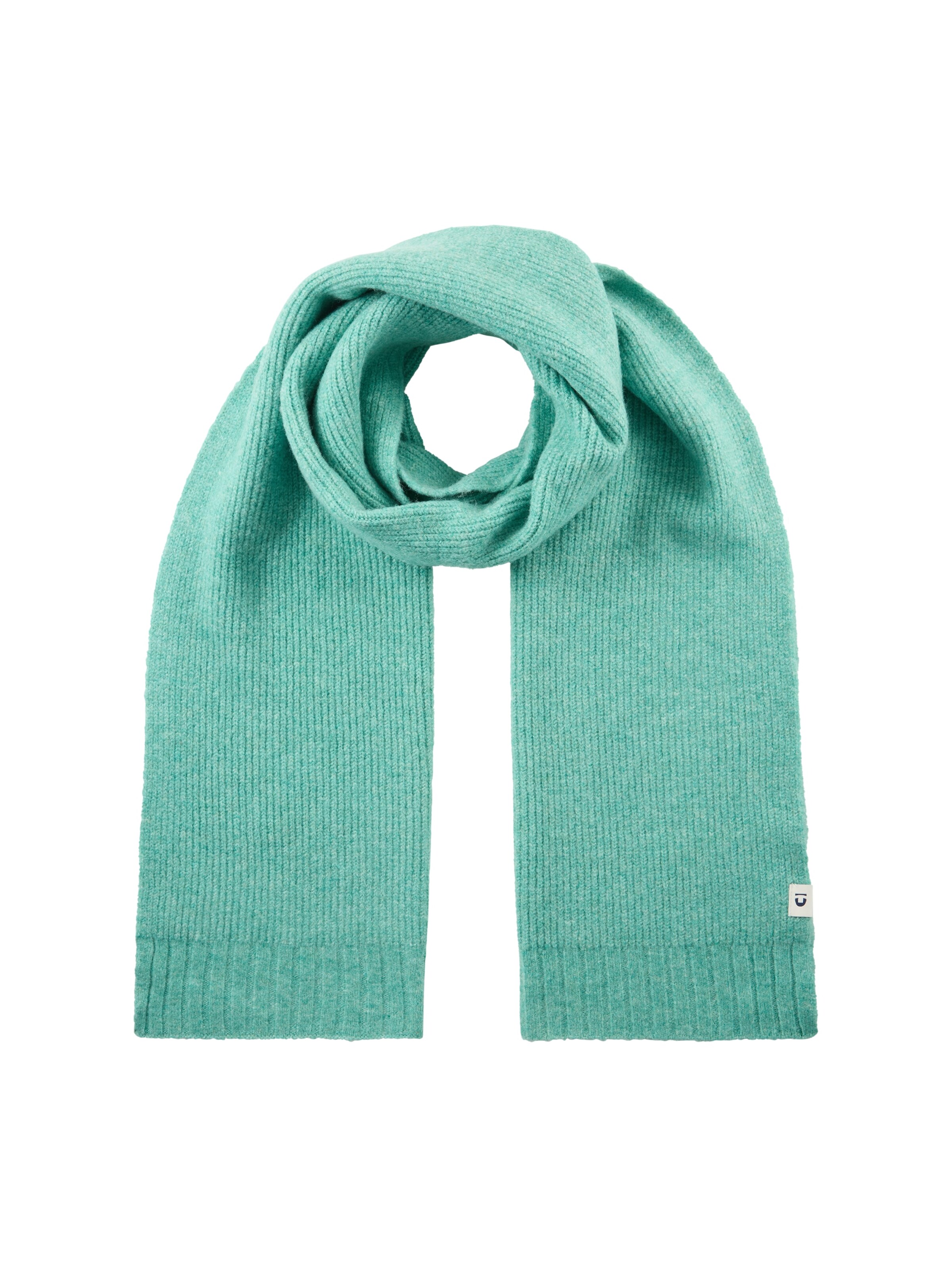 TOM TAILOR DENIM Schal in Grün: Vorderseite
