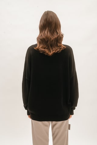 Casa Mara Sweater 'DIFUSO' in Black: back