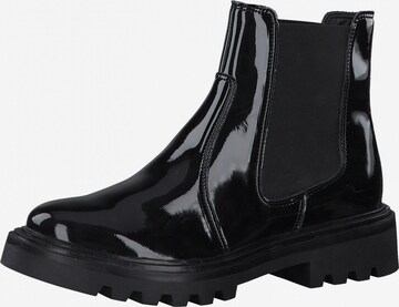 TAMARIS Chelsea Boots i sort: forside