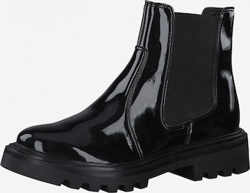 TAMARIS Chelsea Boots in Black: front