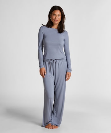 Hunkemöller Pajama in Blau: Vorderseite