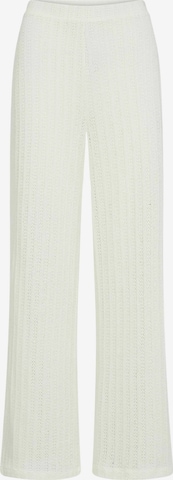 Soyaconcept Wide Leg Housut 'SHONAS' värissä valkoinen: etupuoli