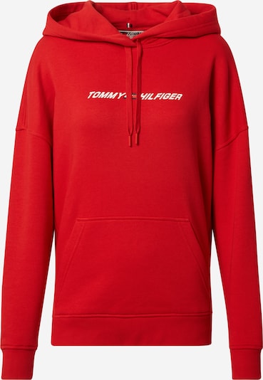 Tommy Sport Sweat de sport en rouge / blanc, Vue avec produit