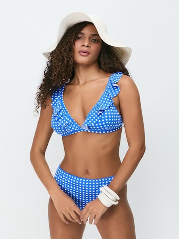C&City Triangel Bikini in Blau