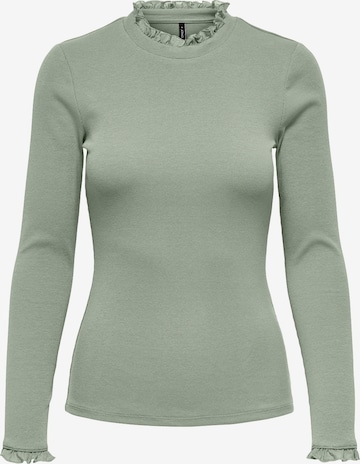 ONLY - Camiseta 'LESLIE' en verde: frente