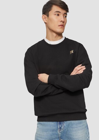 Sweat-shirt s.Oliver en noir : devant