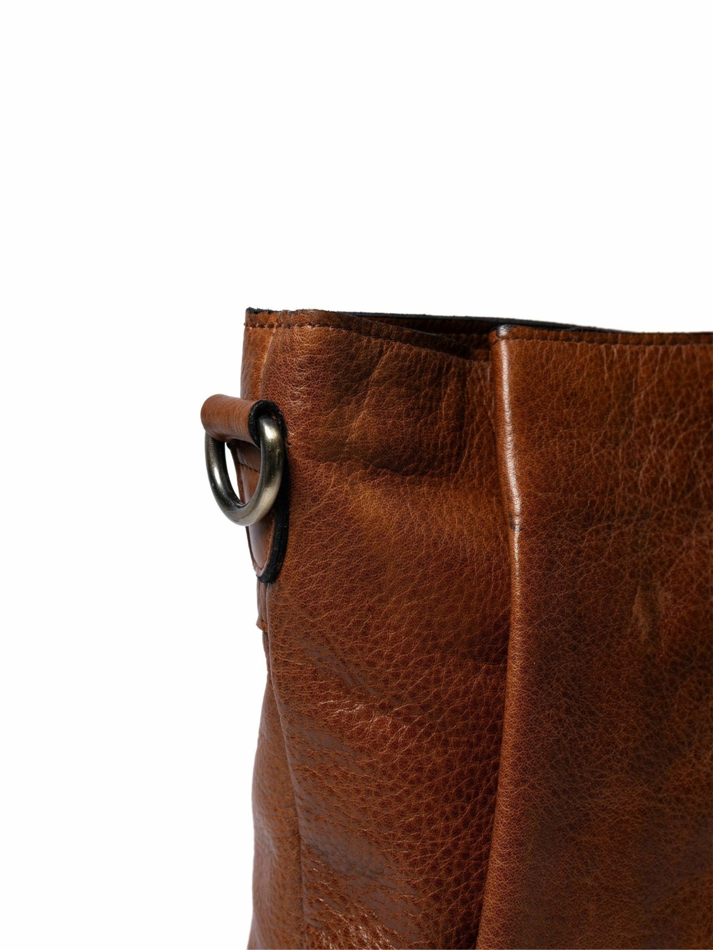 Cabas ' Nisa ' RE:DESIGNED en marron