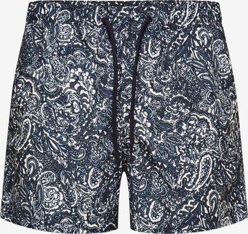 Shorts de bain SELECTED HOMME en bleu : devant