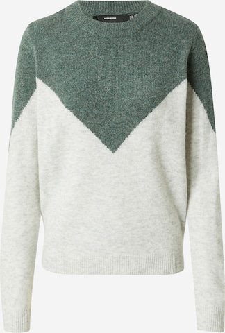 VERO MODA Pullover 'VMPLAZA' in Grün: Vorderseite
