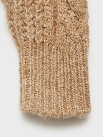 MANGO Pullover 'Solden' in Braun