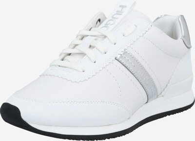 Sneaker low 'Adrienne' HUGO pe argintiu / alb, Vizualizare produs