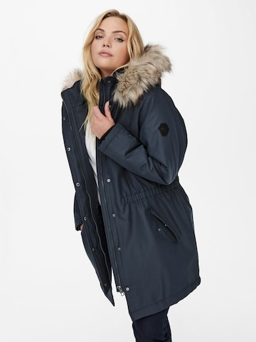 ONLY Carmakoma Winter Parka 'Irena' in Blue