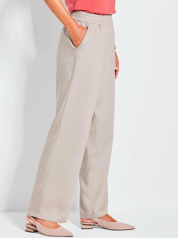 Wide Leg Pantalon 'Vera' Goldner en gris