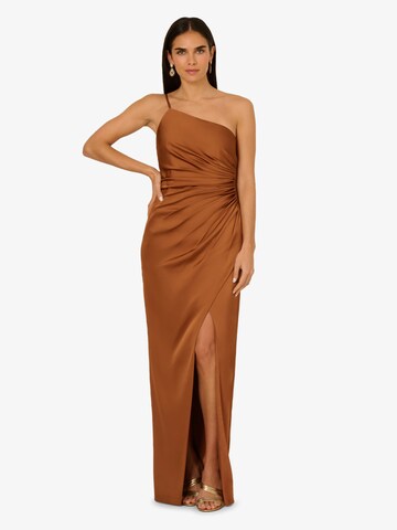 Adrianna Papell Kleid in Braun: Vorderseite