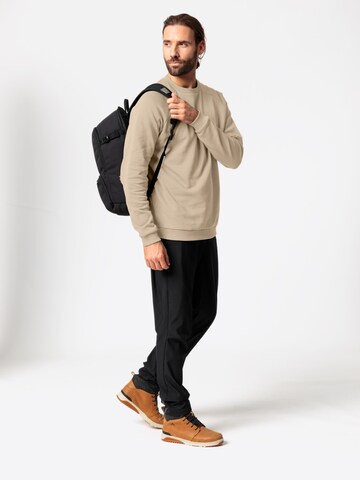 VAUDE Athletic Sweater 'Mineo III' in Beige