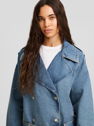 Bershka Between-season jacket in Blue