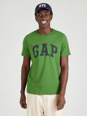GAP Футболка 'EVERYDAY' в Зеленый: спереди