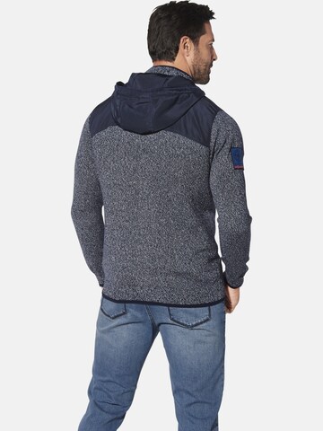 Jan Vanderstorm Gebreid vest 'Djarke' in Blauw