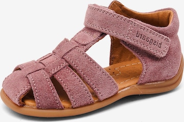 BISGAARD - Sapatos abertos 'Carly' em rosa: frente