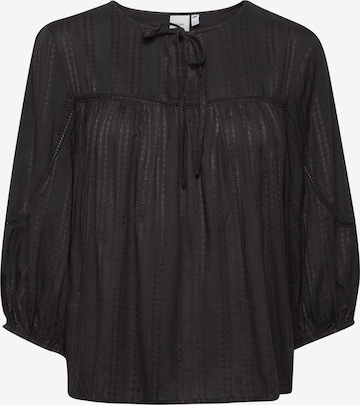 ICHI Blouse 'Selis' in Black: front