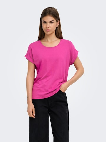 ONLY Shirt 'ONLMoster' in Roze: voorkant