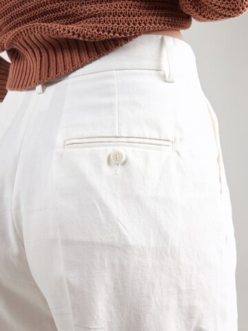 Weekend Max Mara Regular Pleated Pants 'ZIRCONE' in White