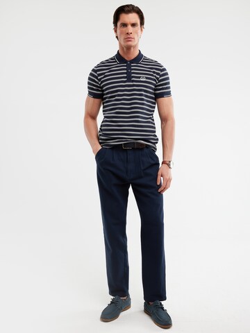 BIG STAR Poloshirt 'Meggon' in Blau
