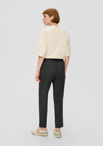 Coupe slim Pantalon s.Oliver en noir