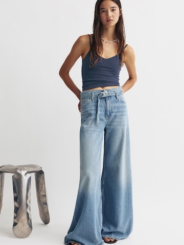 Pull&Bear Топ в синьо