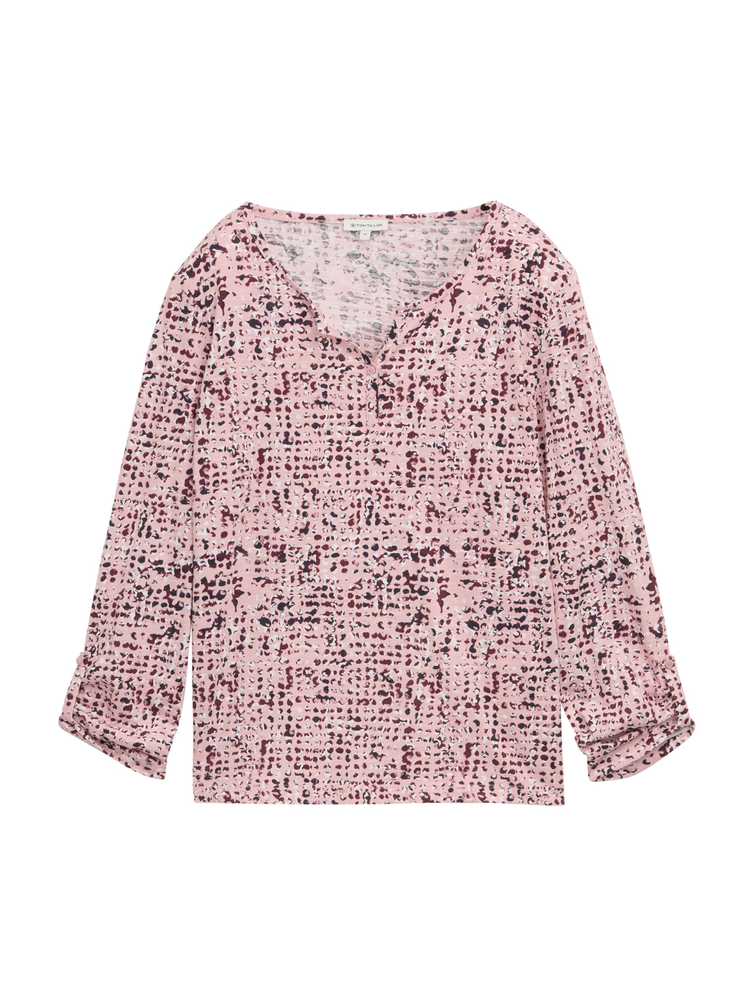 rozā TOM TAILOR T-Krekls: no priekšpuses