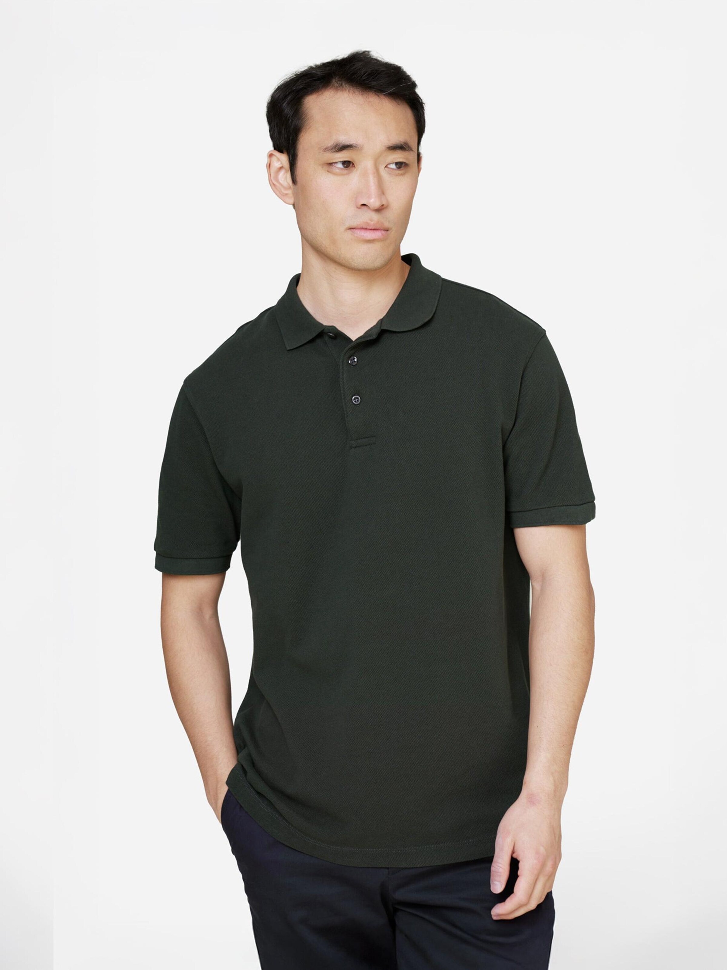 SANVT Shirt 'The Perfect Polo Shirt' in Grün: Vorderseite