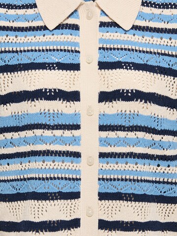 ONLY Pletena jopa 'ONLLULA' | modra barva