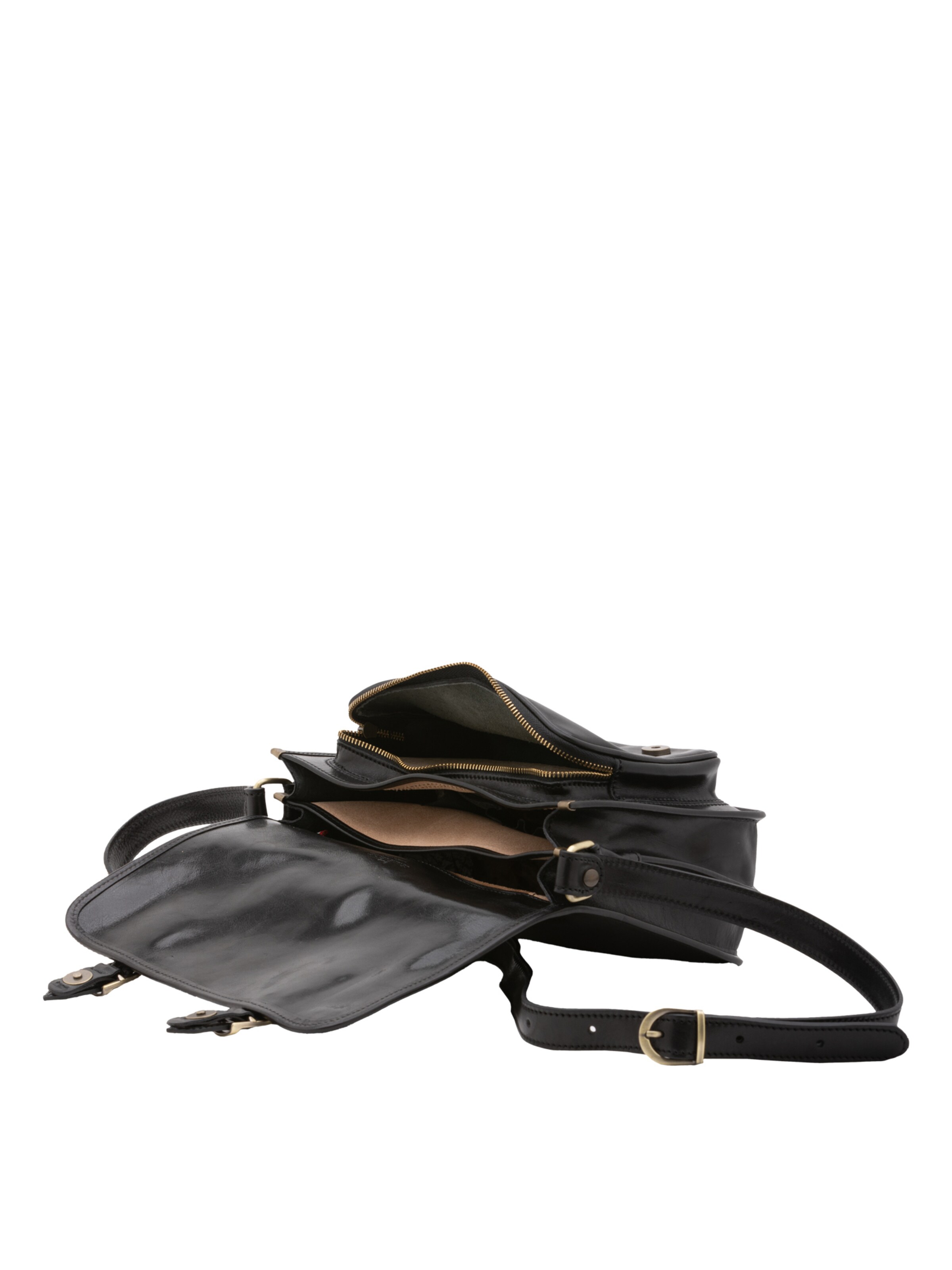 Viola Castellani Umhängetasche in Schwarz